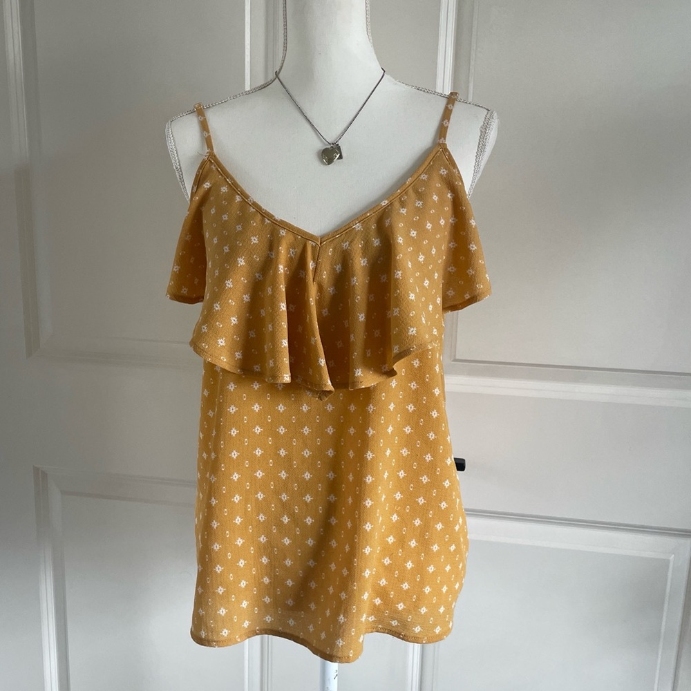 Daytrip Mustard Floral Camisole